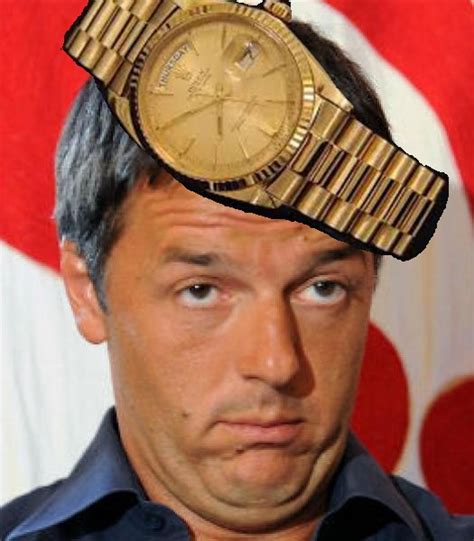 renzi litigio rolex|IL ROLEX .